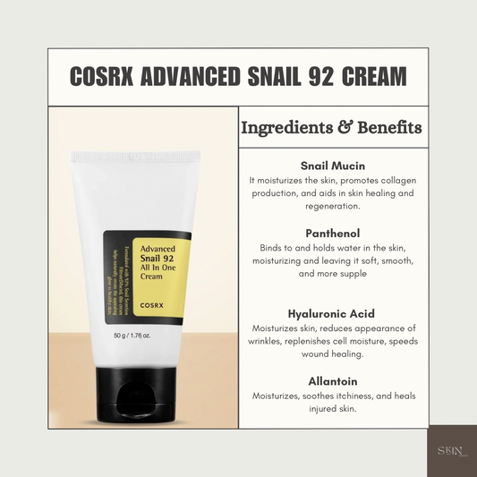 COSRX Advanced Snail 92 All in one Cream 1.76oz