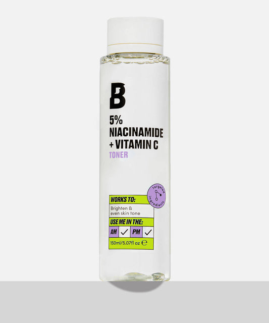 Beauty Bay 5% Niacinamide + Vitamin C Toner 5fl oz